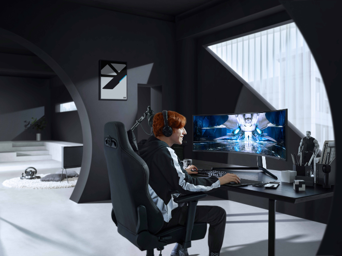 Samsung lanza en Colombia el monitor gaming Odyssey ARK, que se gira y es Smart TV