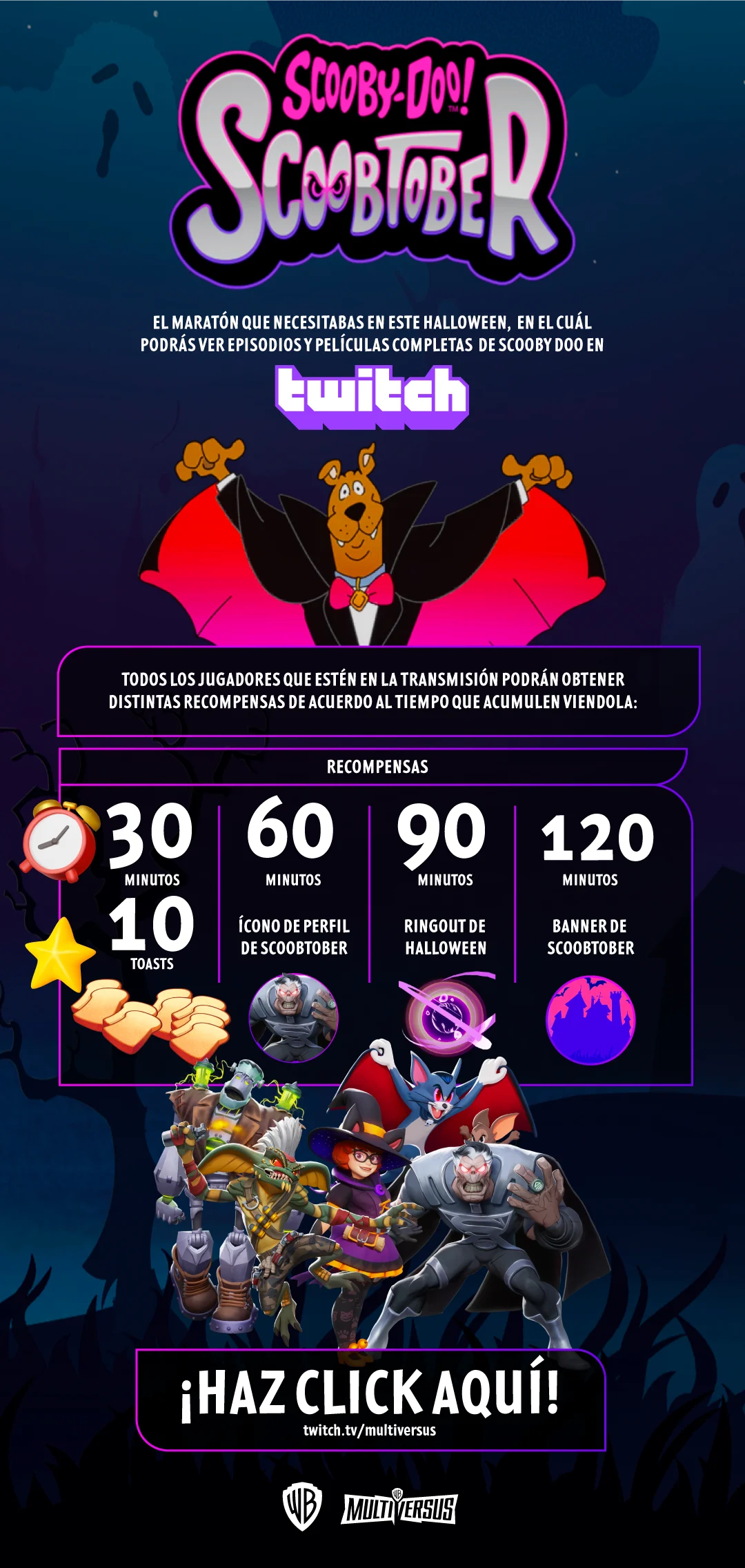 Scoobtober en MultiVersus