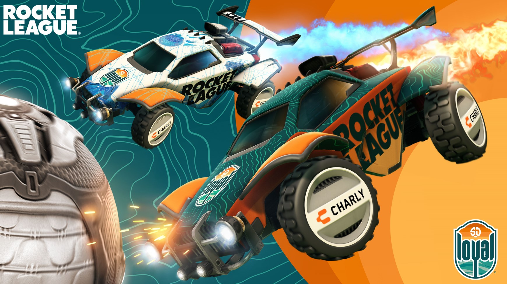 La Asociación Entre Psyonix Y San Diego Loyal Aporta Nuevos Contenidos De Sd Loyal a Rocket League