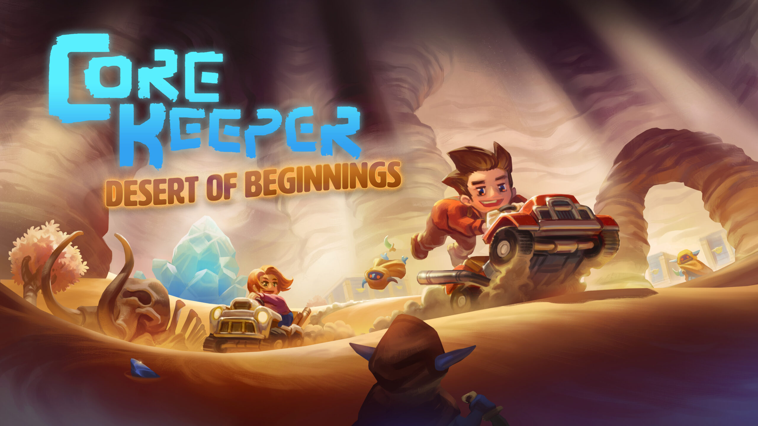 Core Keeper recibe hoy su mayor actualización: El Desierto de los Comienzos