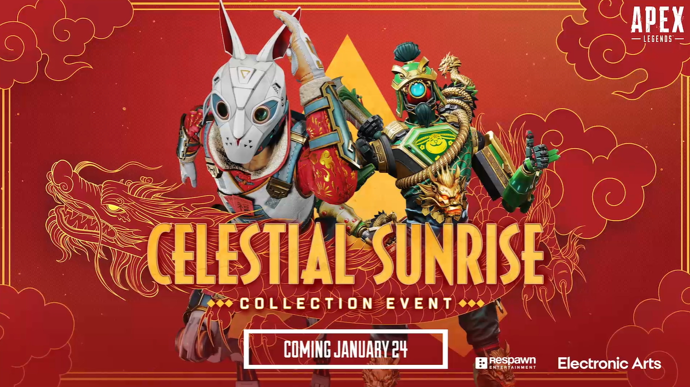 Apex Legends presenta su nuevo Evento de Colección, Amanecer Celestial, disponible del 24 de enero al 7 de febrero