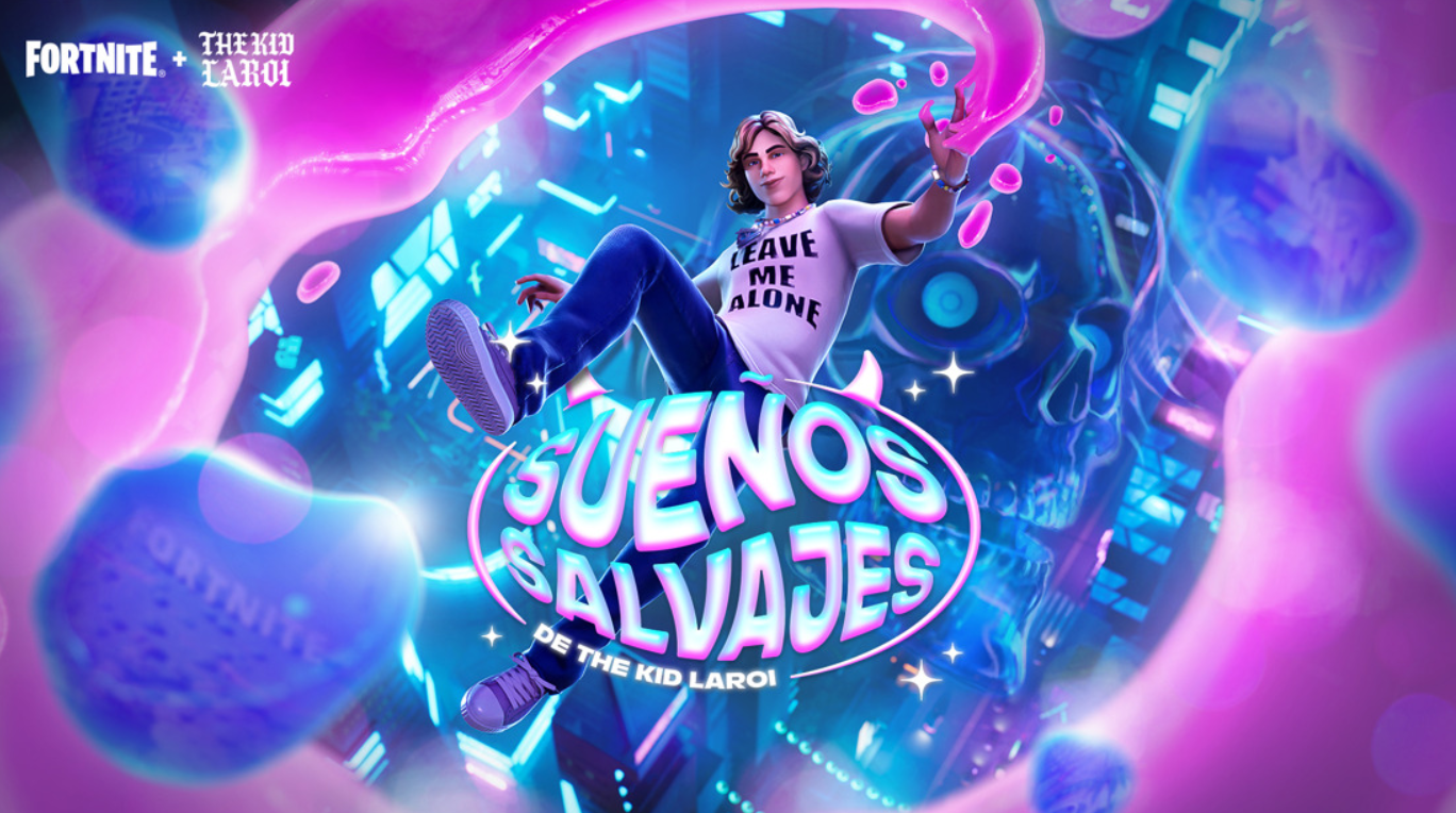 Presentamos Los Sueños Salvajes De Kid Laroi – ¡nueva Experiencia Interactiva De Fortnite a Partir Del 1/27 a Las 5 Pm Mx | 8 Pm Ar!
