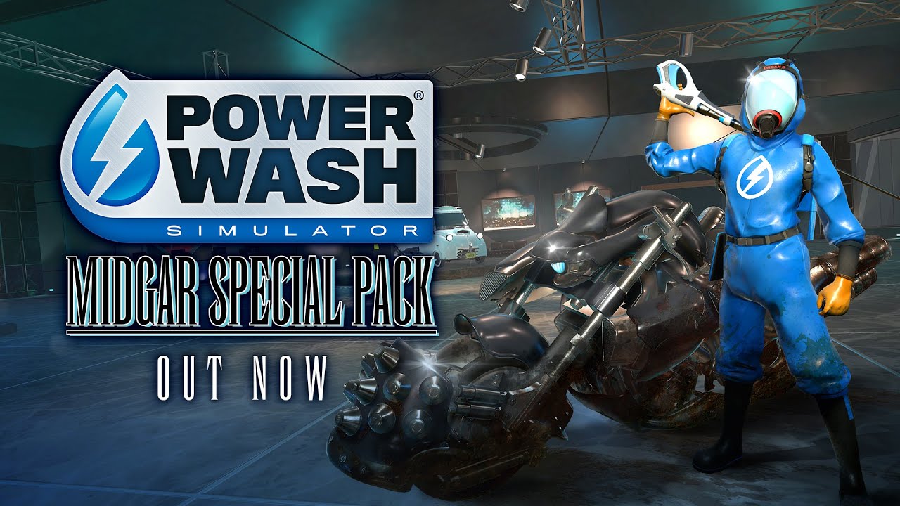 El “midgar Special Pack” Llega Hoy a Powerwash Simulator