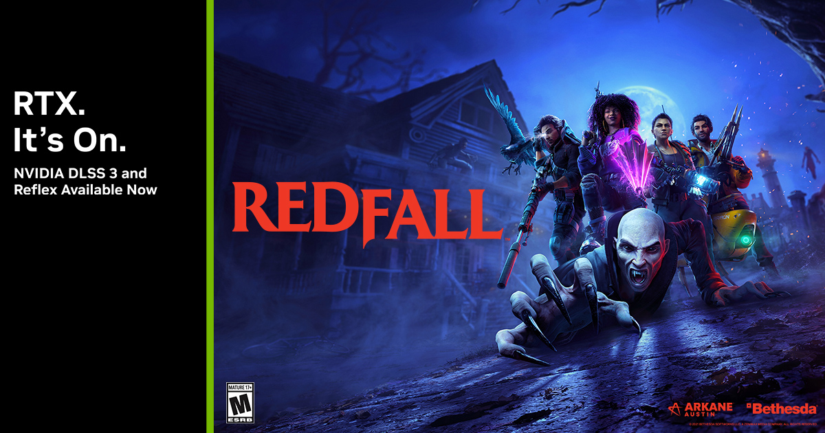 Las GPU de escritorio GeForce RTX 4070 y superiores superan los 100 FPS a 4K en ‘Redfall’ con DLSS 3