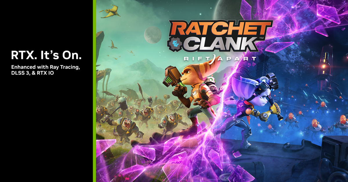 ‘Ratchet & Clank: Rift Apart’ Acelerado por NVIDIA DLSS 3