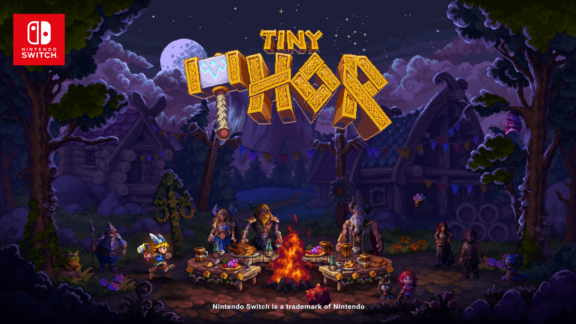 Conviértete en un poderoso mini-dios con Tiny Thor, ahora disponible en Nintendo Switch