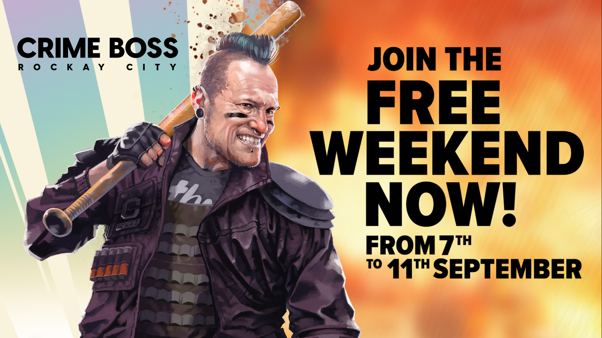 Juega Gratis a Crime Boss Durante el Fin de Semana del 7 al 11 septiembre