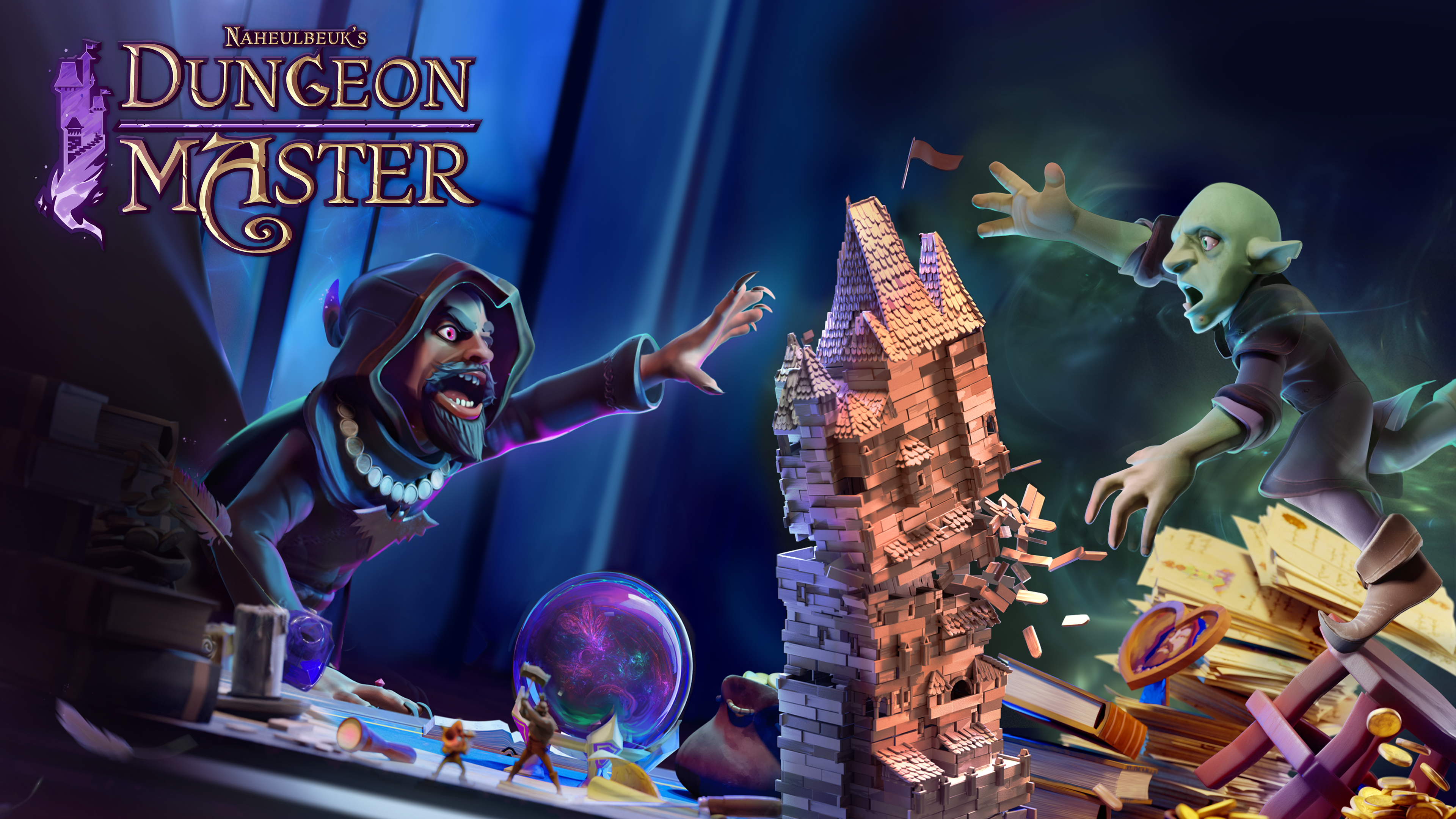 El simulador de gestión de mazmorras Naheulbeuk Dungeon Master llega a PC el 15 de noviembre