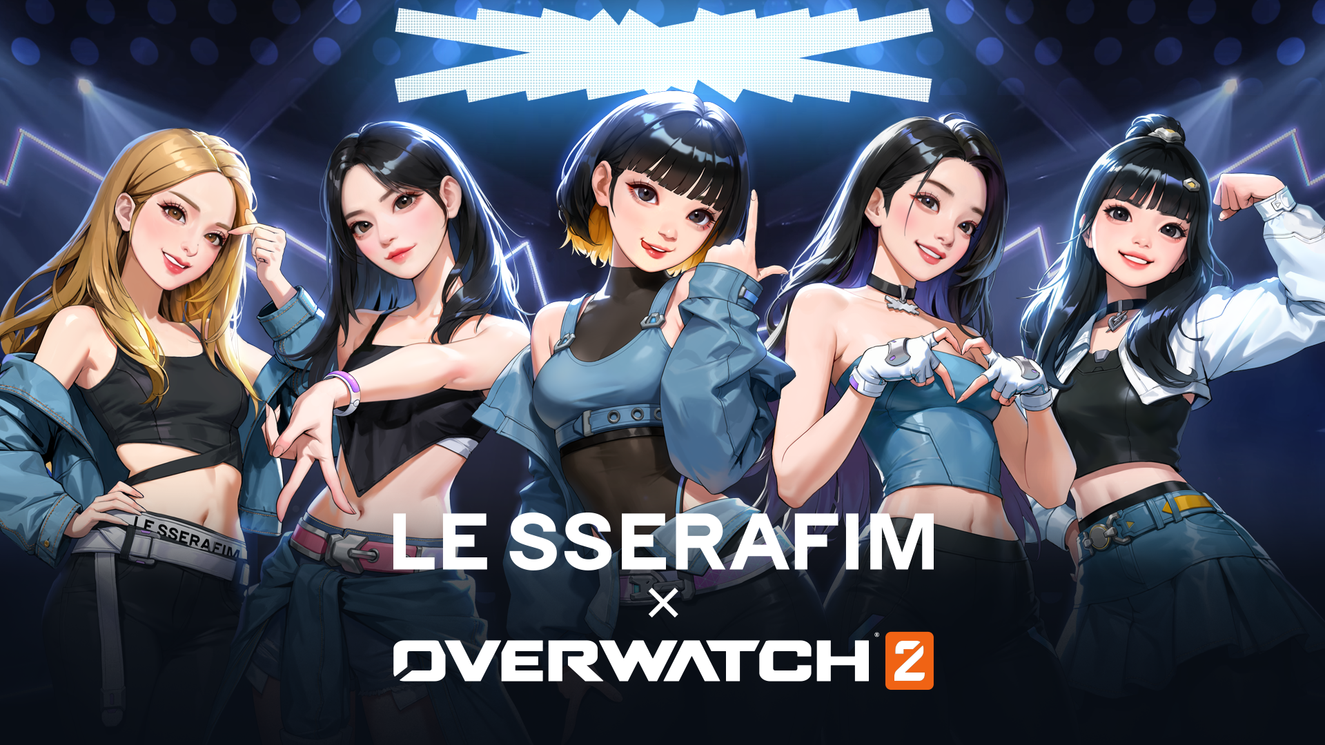 LE SSERAFIM llega a Overwatch 2