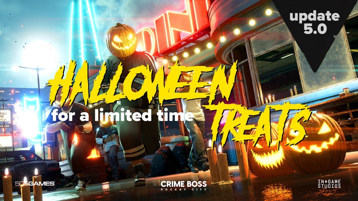 Crime Boss: Rockay City Nos Ofrece Truco o Trato con Nuevo Contenido de Halloween