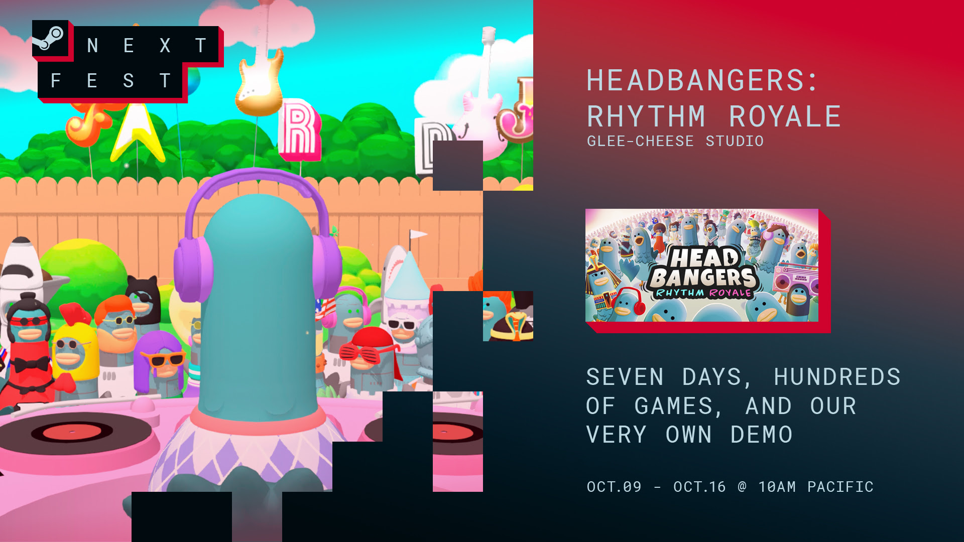 Headbangers Rhythm Royale Llega a Steam Next Fest Con Una Demo De Talon Tapping