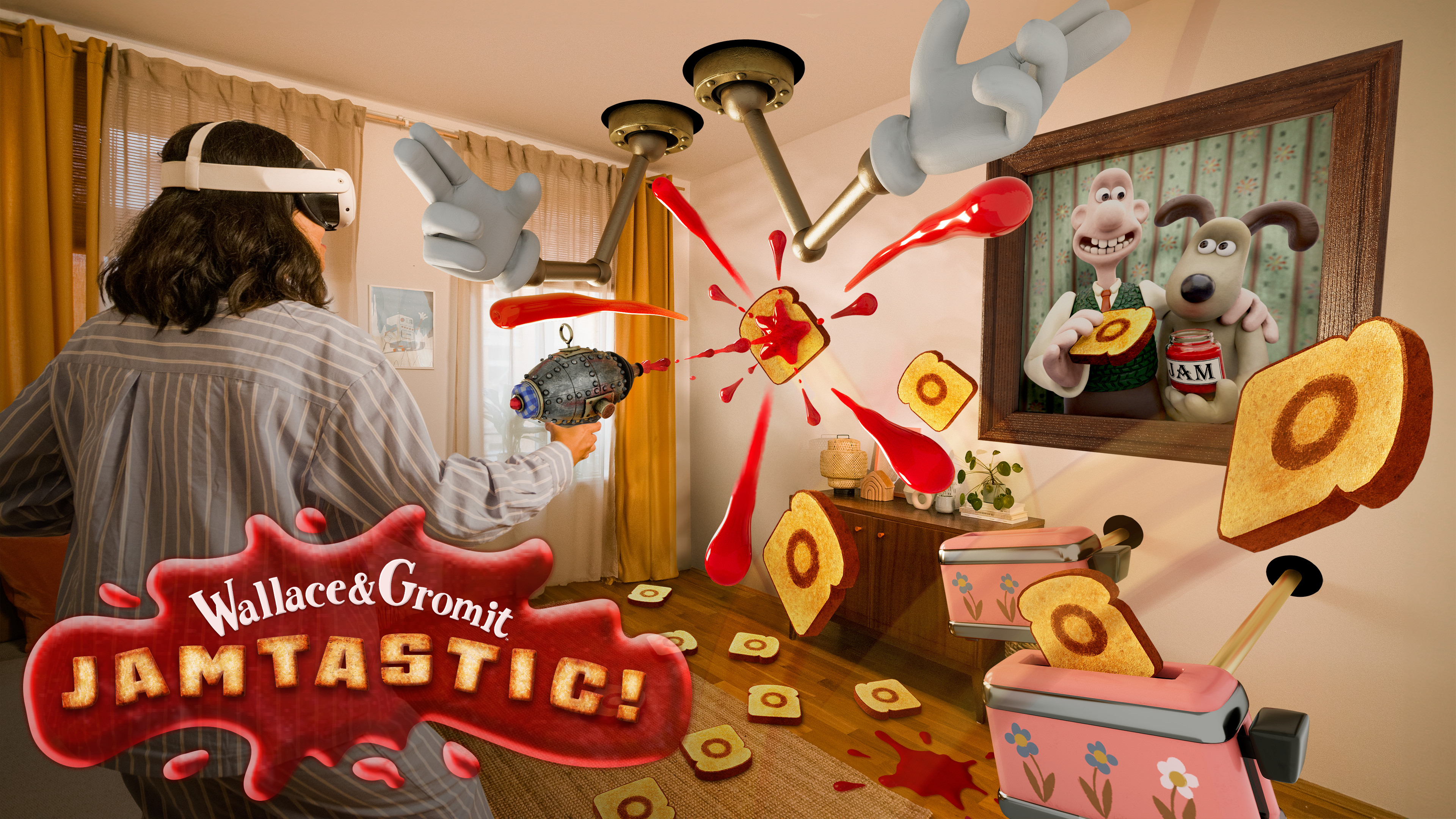 trailers oficiales de la aventura de realidad virtual de Wallace & Gromit