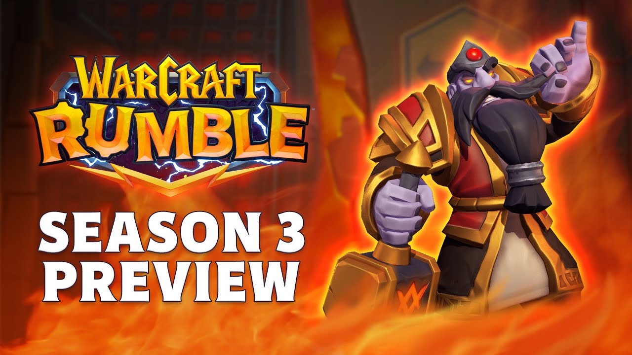 Nuevo líder y más en la temporada 3 de Warcraft Rumble