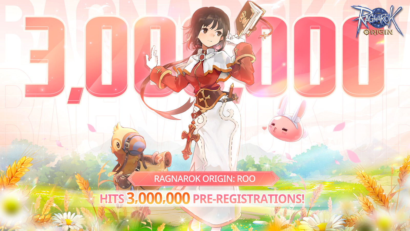 Ragnarok Origin: ROO El sucesor de Ragnarok Online Supera los 3 Millones de Pre-registros