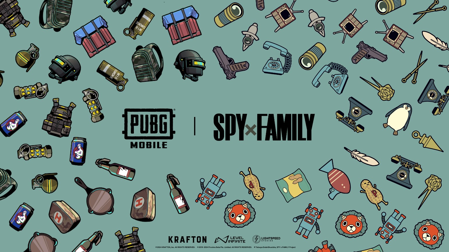 SPY×FAMILY llega a PUBG MOBILE