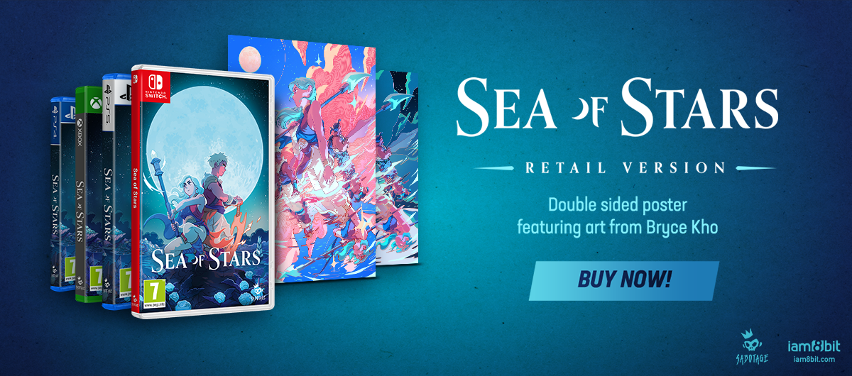 La edición física de Sea of Stars ya está disponible en las tiendas europeas