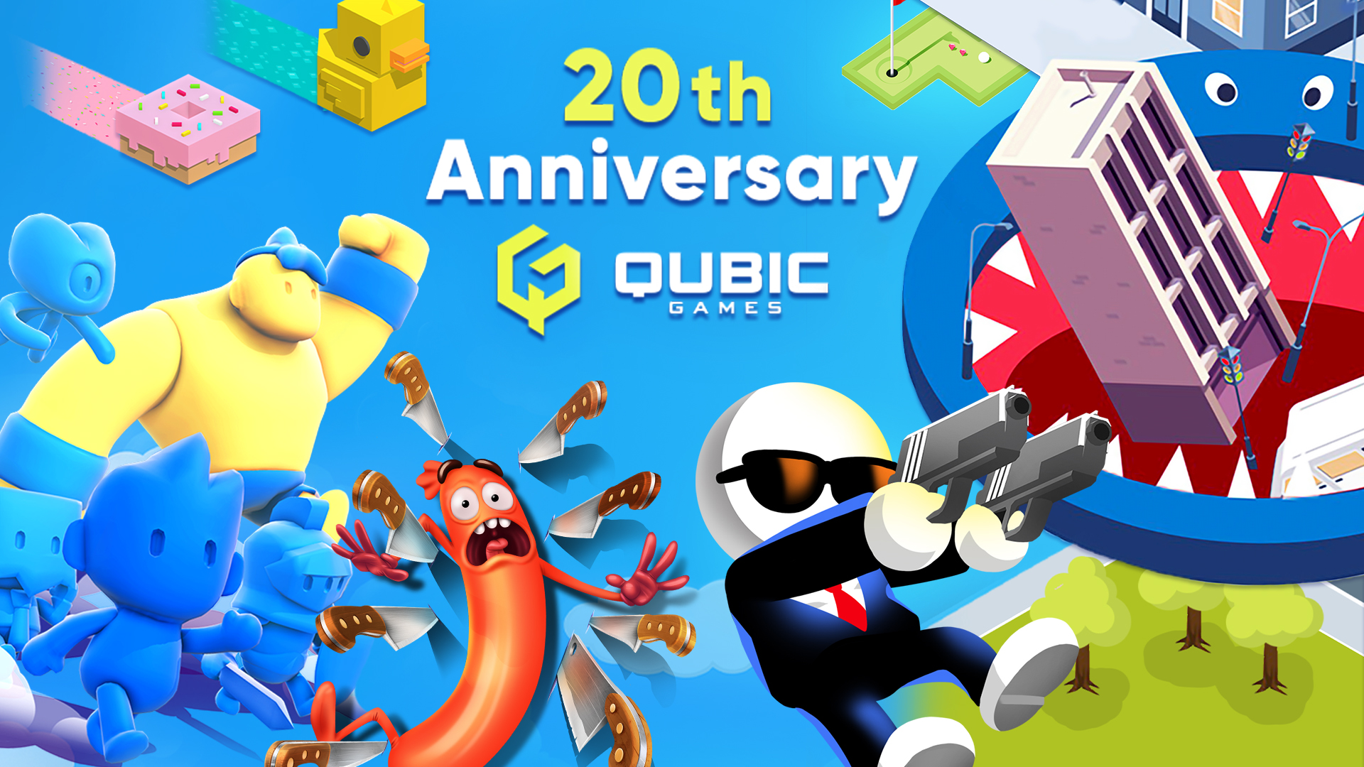 ¡QubicGames celebra su 20º aniversario con un gran debut en Steam!