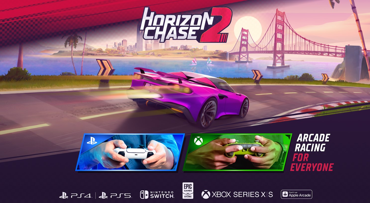 Horizon Chase 2 saldrá a la venta el 30 de mayo en Xbox y PlayStation