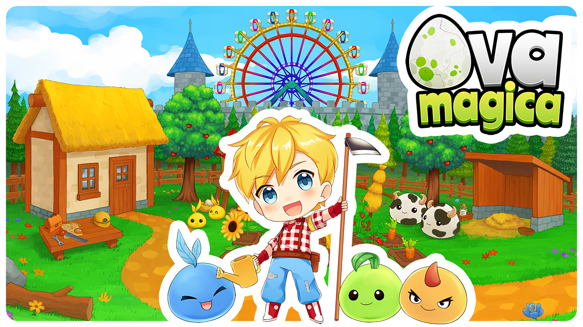 Mezcla a Pokemon y Harvest Moon en: Ova Magica