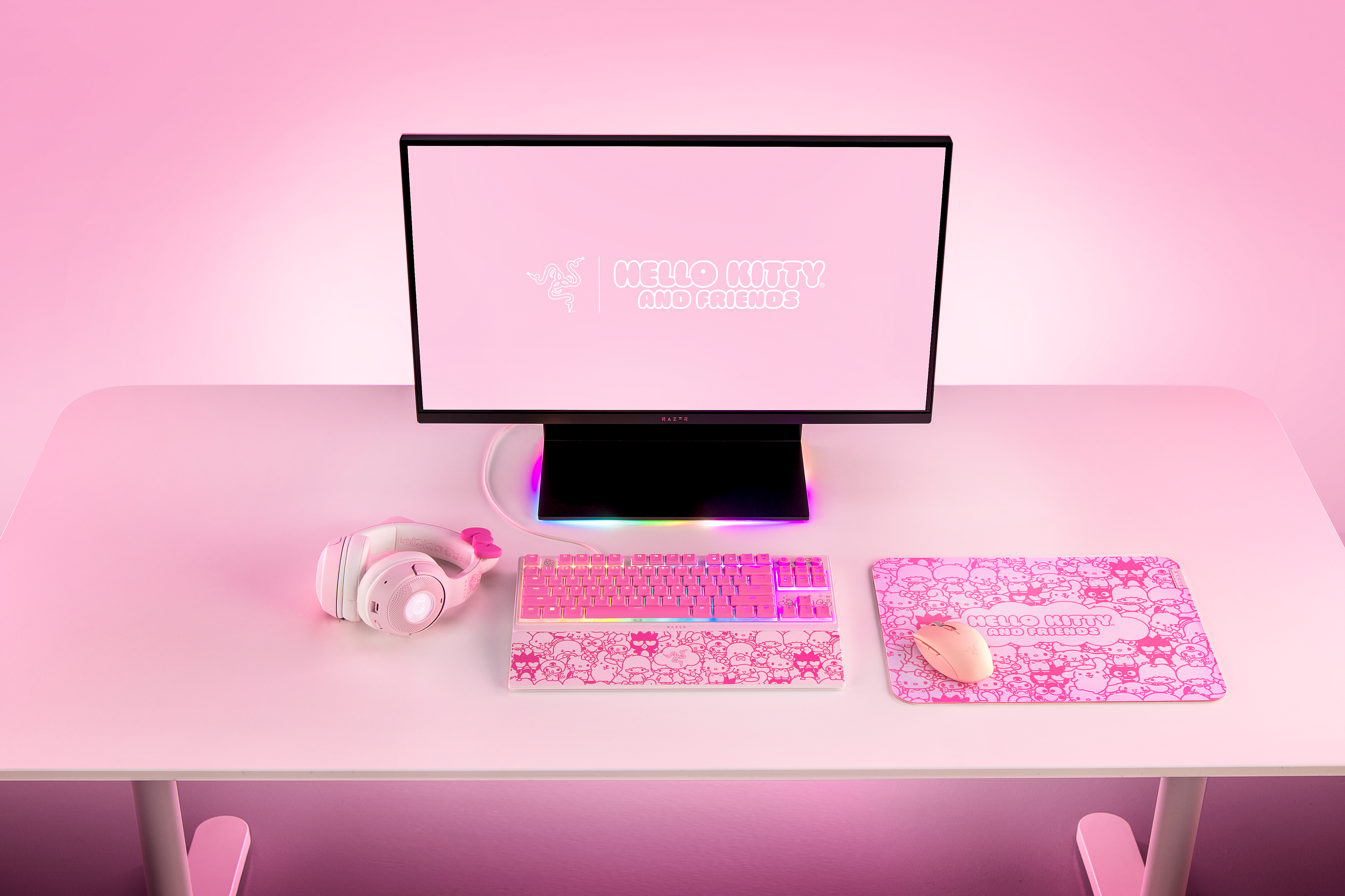 Colección Razer | Hello Kitty and Friends regresa para celebrar 50 años de ternura