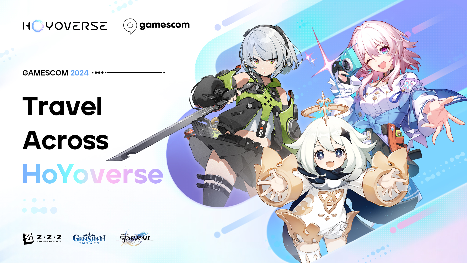 HoYoverse anuncia su programa para la Gamescom 2024