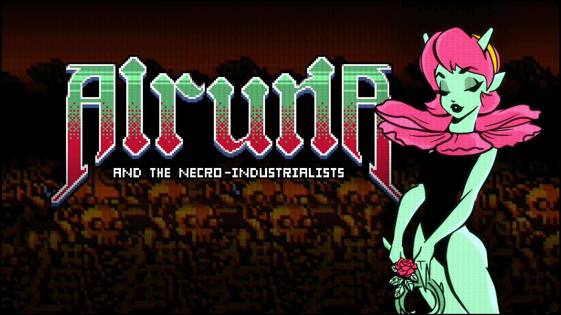El metroidvania Pixel-Art Alruna and the Necro-Industrialists se lanza en Steam