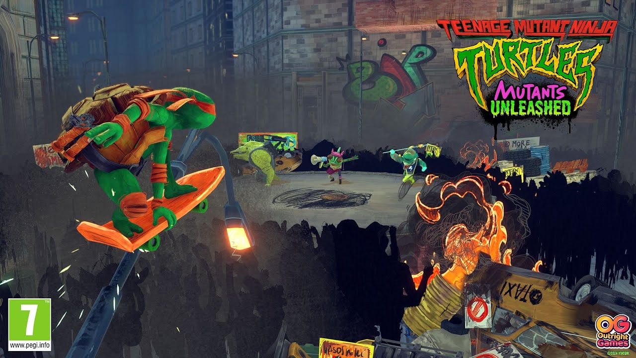 ¡Desenmascara La Acción! Tráiler Gameplay De «Teenage Mutant Ninja Turtles: Mutants Unleashed»
