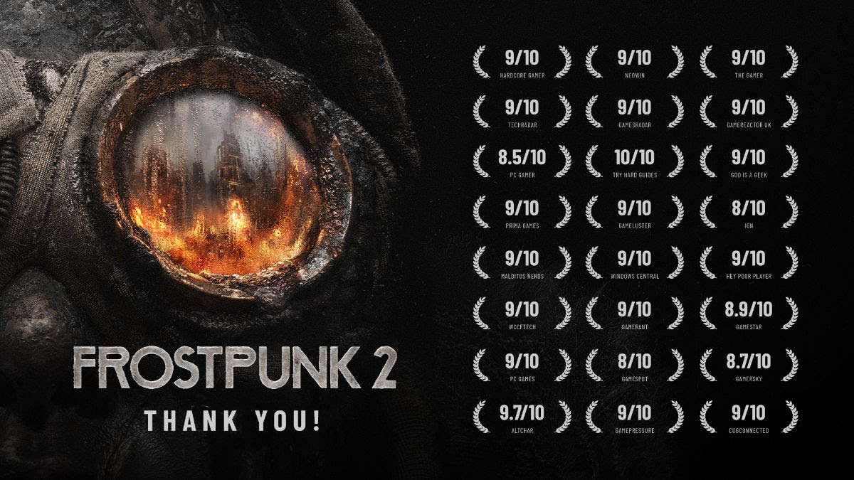 Las reseñas ya están aquí y Frostpunk 2 es un triunfo escalofriante