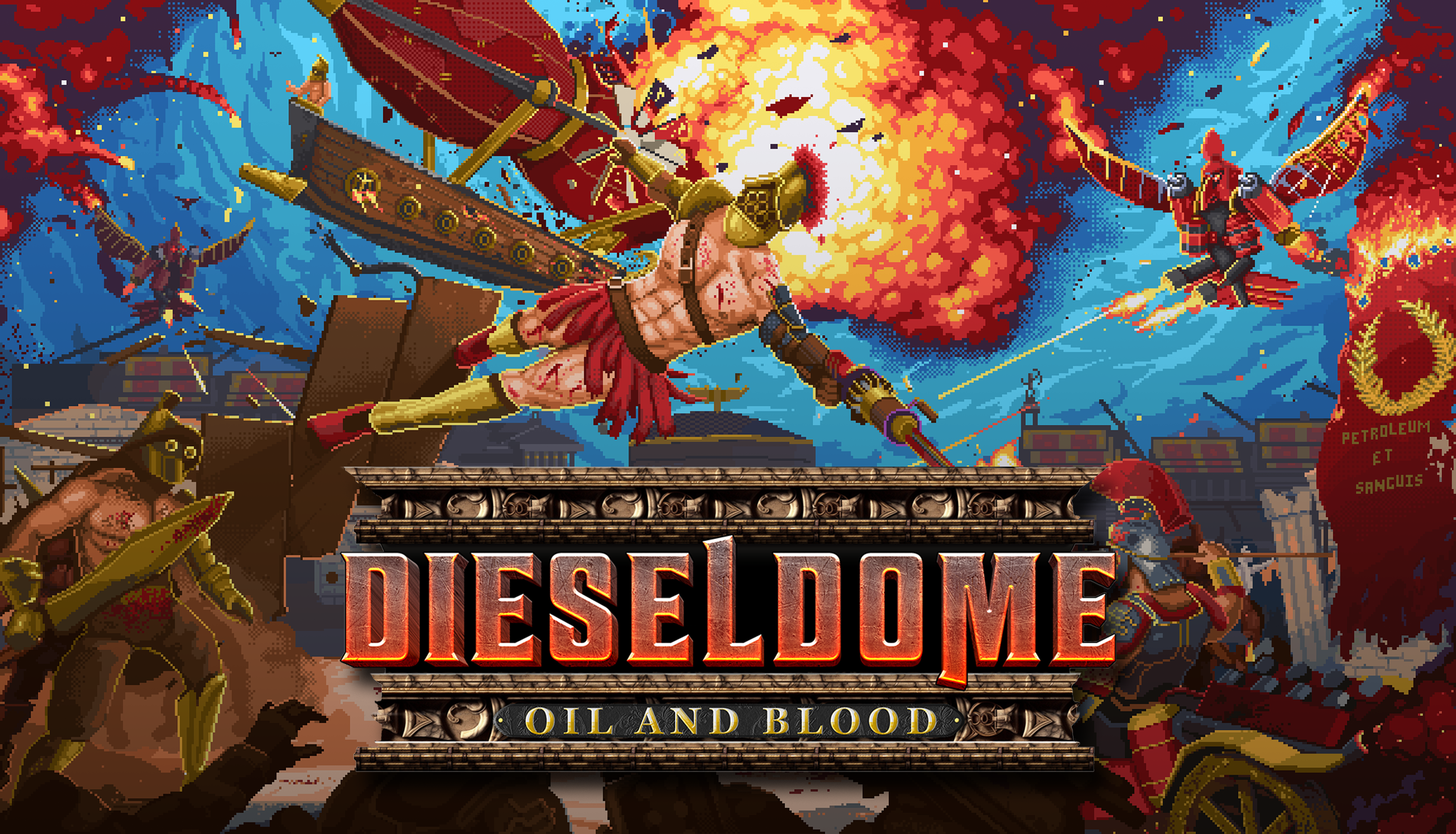 DIESELDOME: Oil and Blood, FPS, Roguelike y Parkour llega con nueva demo al Steam next fest