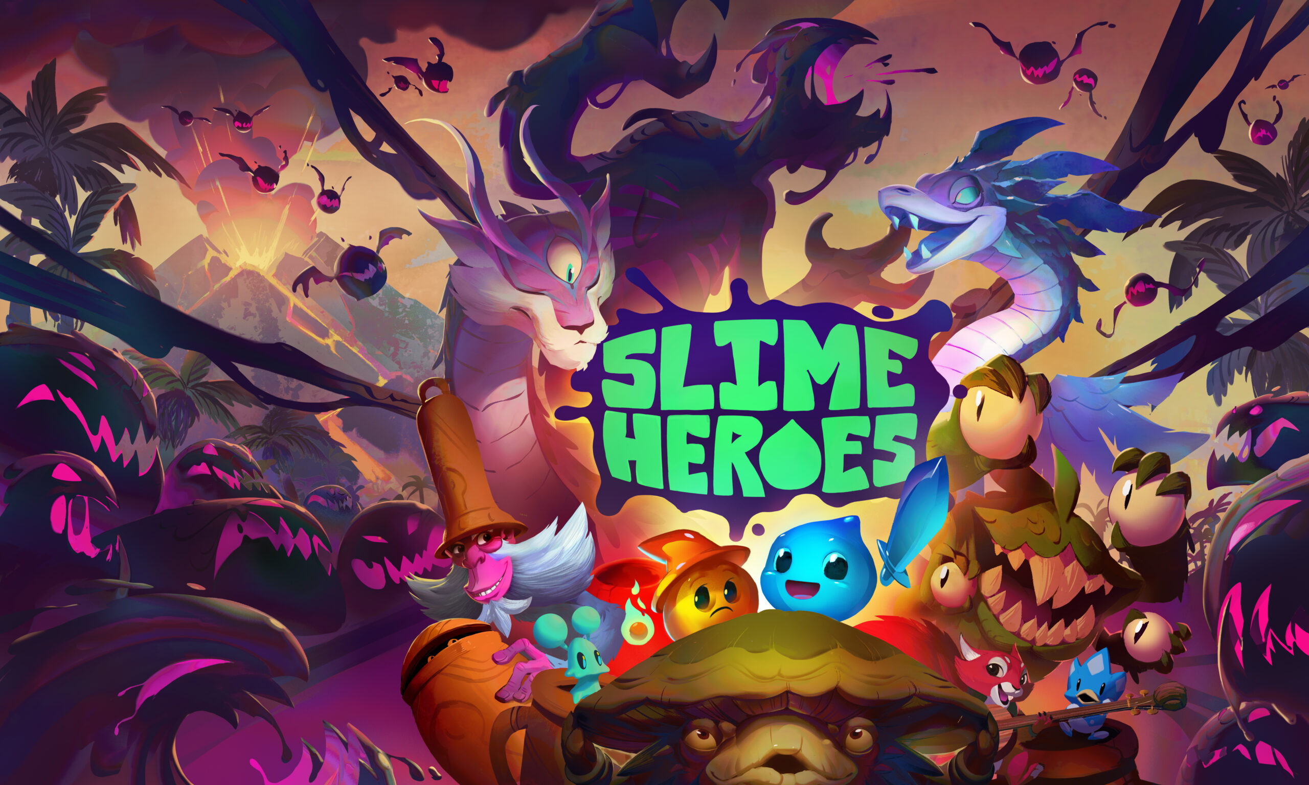 El souls-lite Slime Heroes, llegará a Nintendo Switch en el primer trimestre de 2025