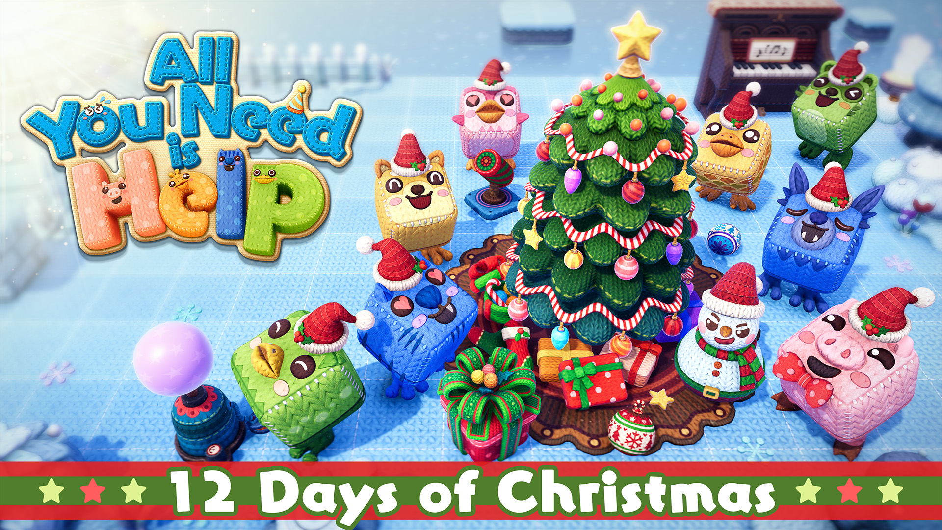 All You Need is Help: 12 Days of Christmas – ¡La actualización llega a tiempo para Navidad!