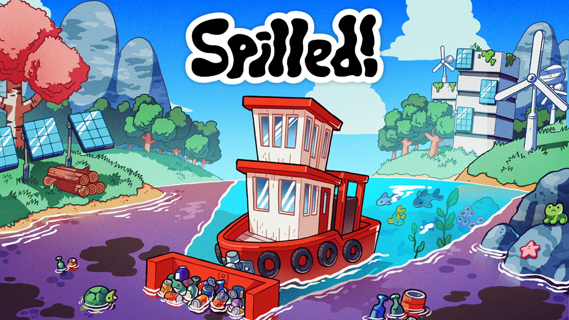 ¡Limpia el océano con Spilled!
