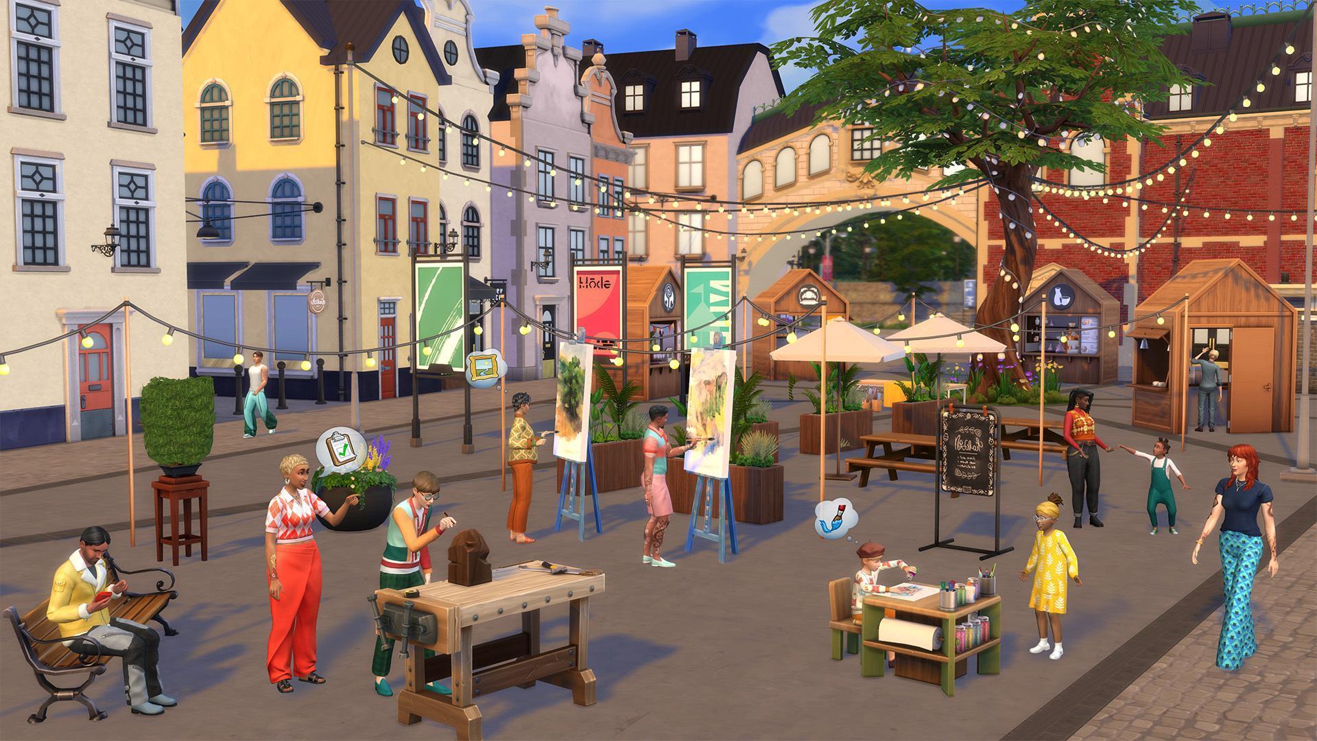 El Pack de Expansión Ocio y Negocio para Sims 4, ya se encuentra disponible