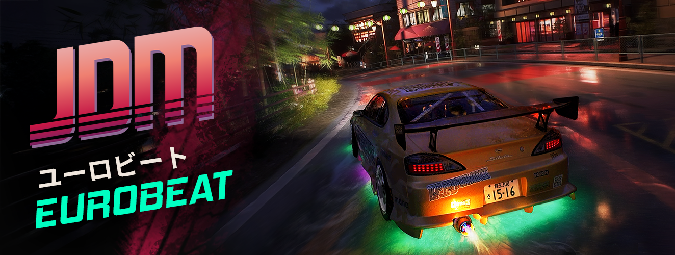 JDM: Japanese Drift Master lanza un tema Eurobeat de alto octanaje – «LIFESHIFTFIRE!»