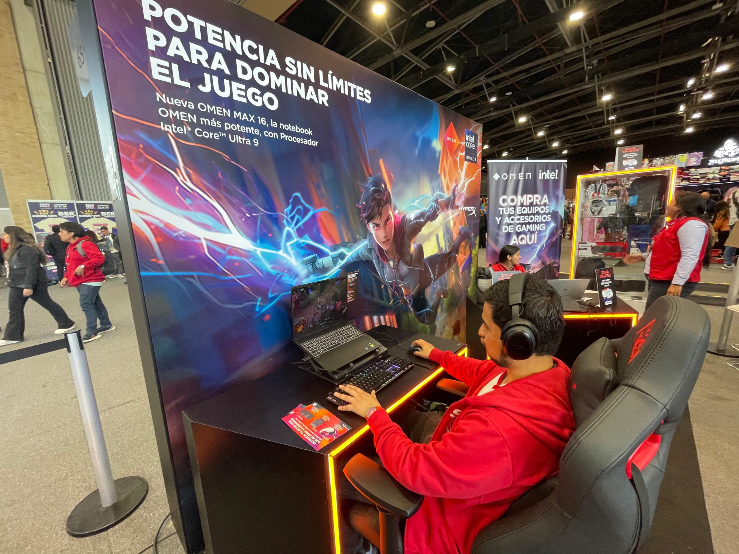 HP presenta en Comic Con 2025 su laptop más potente para gamers: Omen Max 16