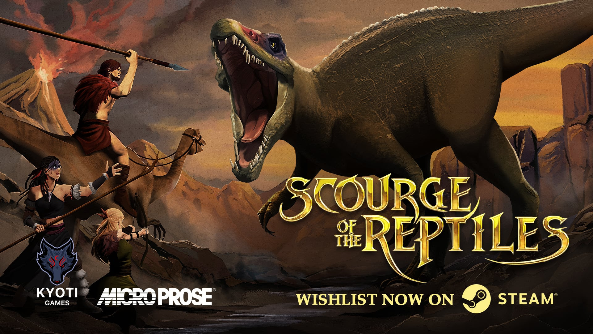 MicroProse anuncia Scourge of the Reptiles, un RPG táctico donde los dinosaurios se convierten en armas de guerra